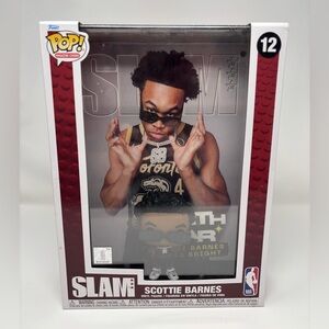 Funko Pop Magazine Covers SLAM Scottie Barnes #12 Toronto Raptors NBA Figure